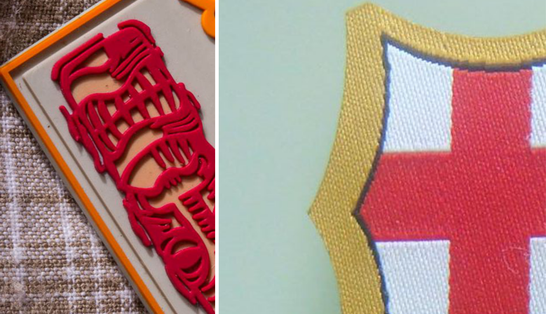 Woven-Patch, Ruber-Patch